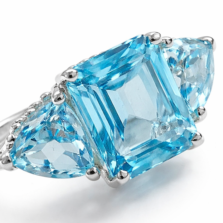 3 stone topaz ring