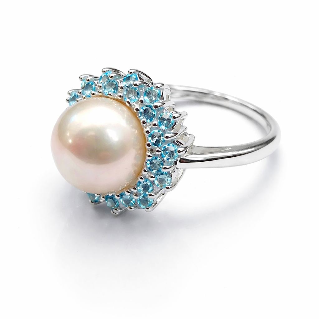 Zoetwaterparel ring