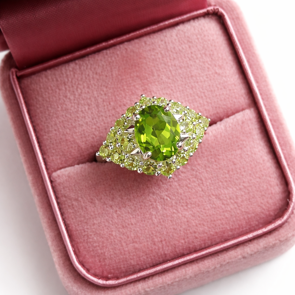 Peridot Cocktail Ring