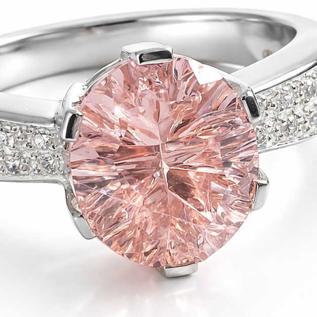 Pink Gem Cocktail Ring