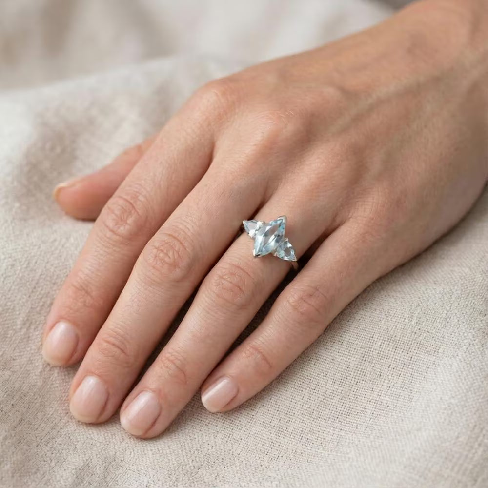 trilogy topaz ring